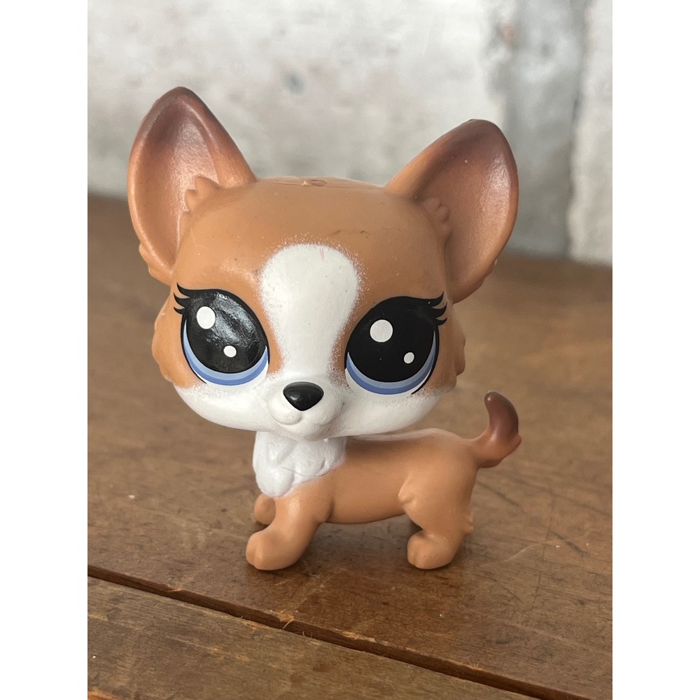 Littlest Pet Shop LPS‎ Corgi Puppy Dog Blossom Corgo #1-119